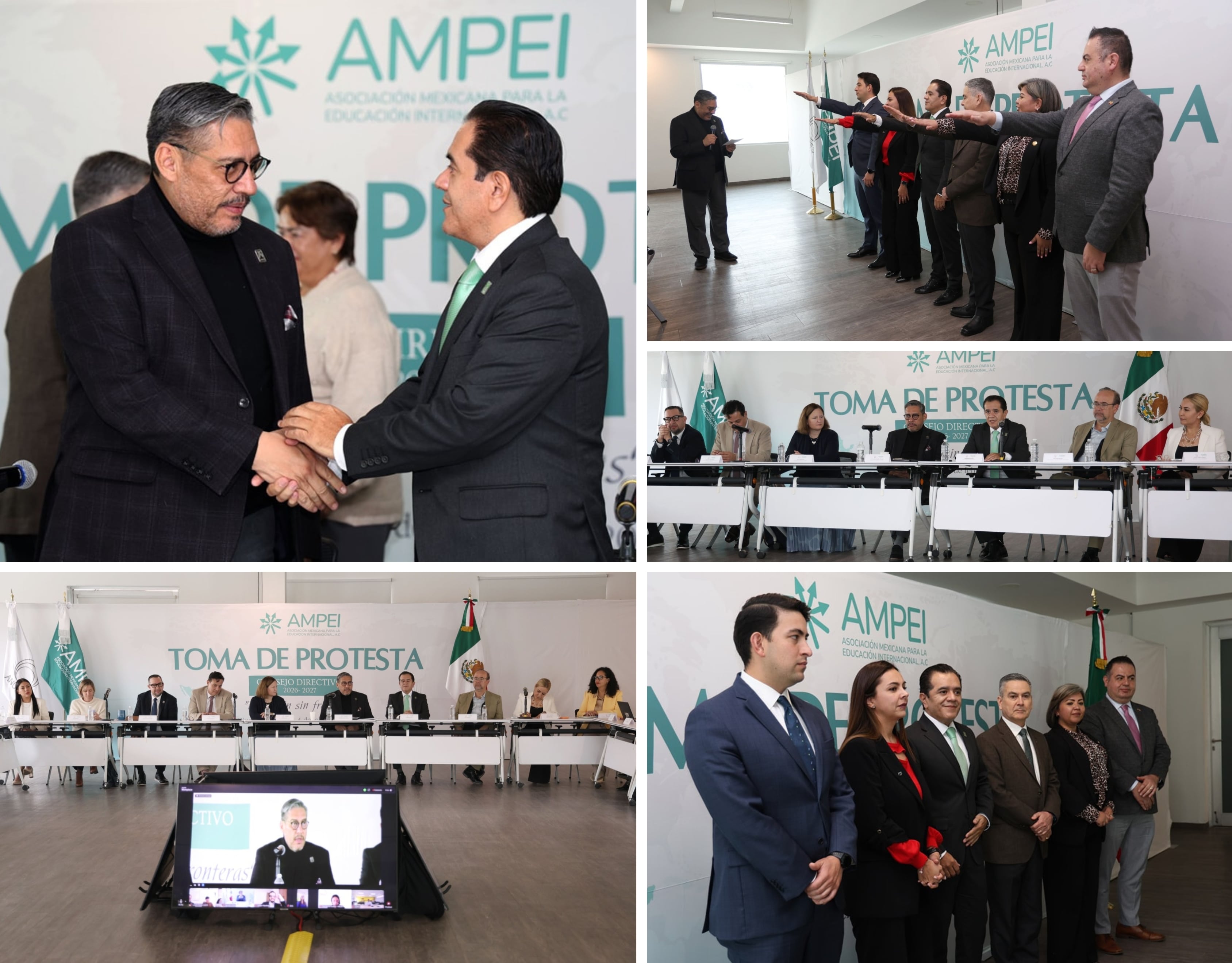 LA UNIVERSIDAD AUTÓNOMA DE GUERRERO ASUME LA PRESIDENCIA DE LA AMPEI PARA EL PERIODO 2026–2027 