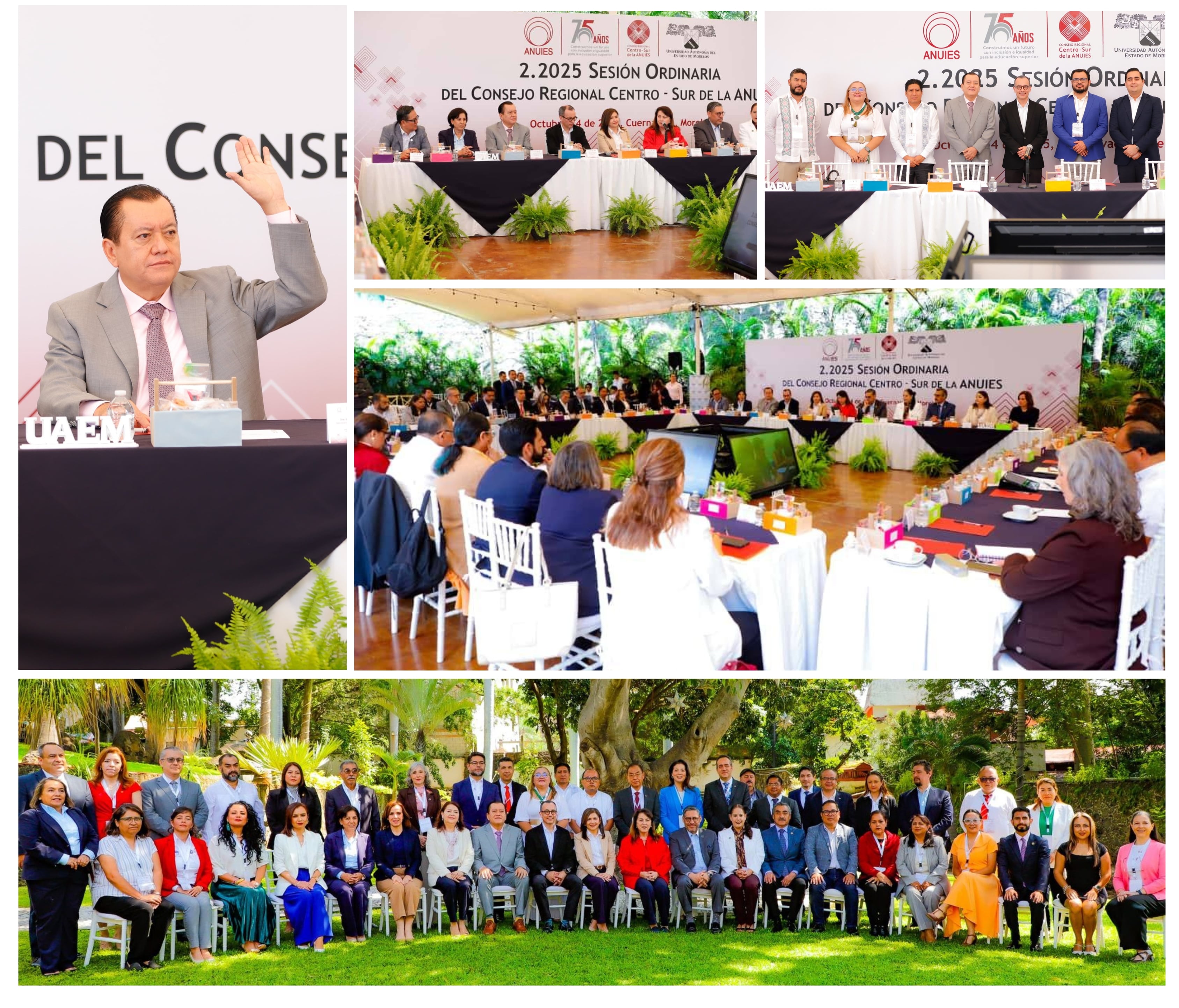 PARTICIPÓ LA UAGRO EN CONSEJO REGIONAL CENTRO-SUR DE LA ANUIES  