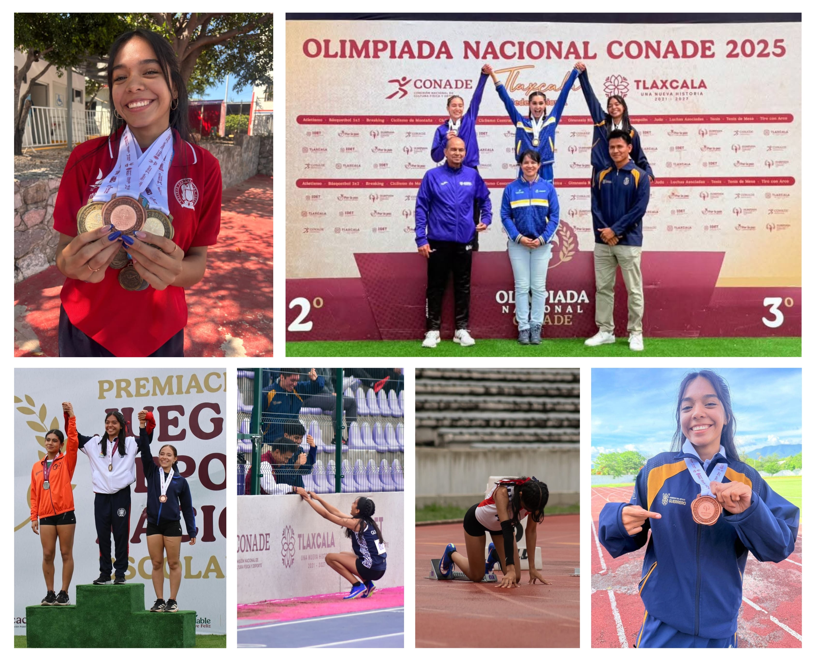 ANDREA AVILÉS, DESTACADA ATLETA Y ESTUDIANTE DE UAGRO, ES RECONOCIDA CON PREMIO ESTATAL CONADE 2025 