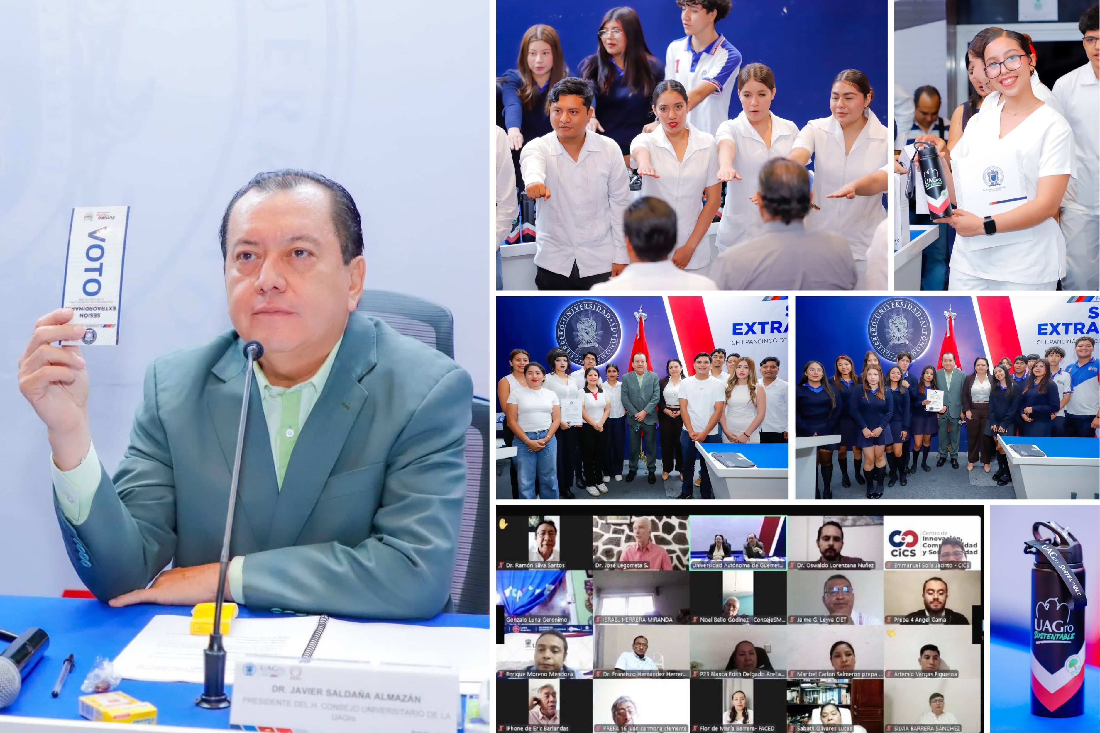 RENUEVA LA UAGRO SU CONSEJO, FORTALECE LA ACADEMIA Y PROMUEVE LA SUSTENTABILIDAD 