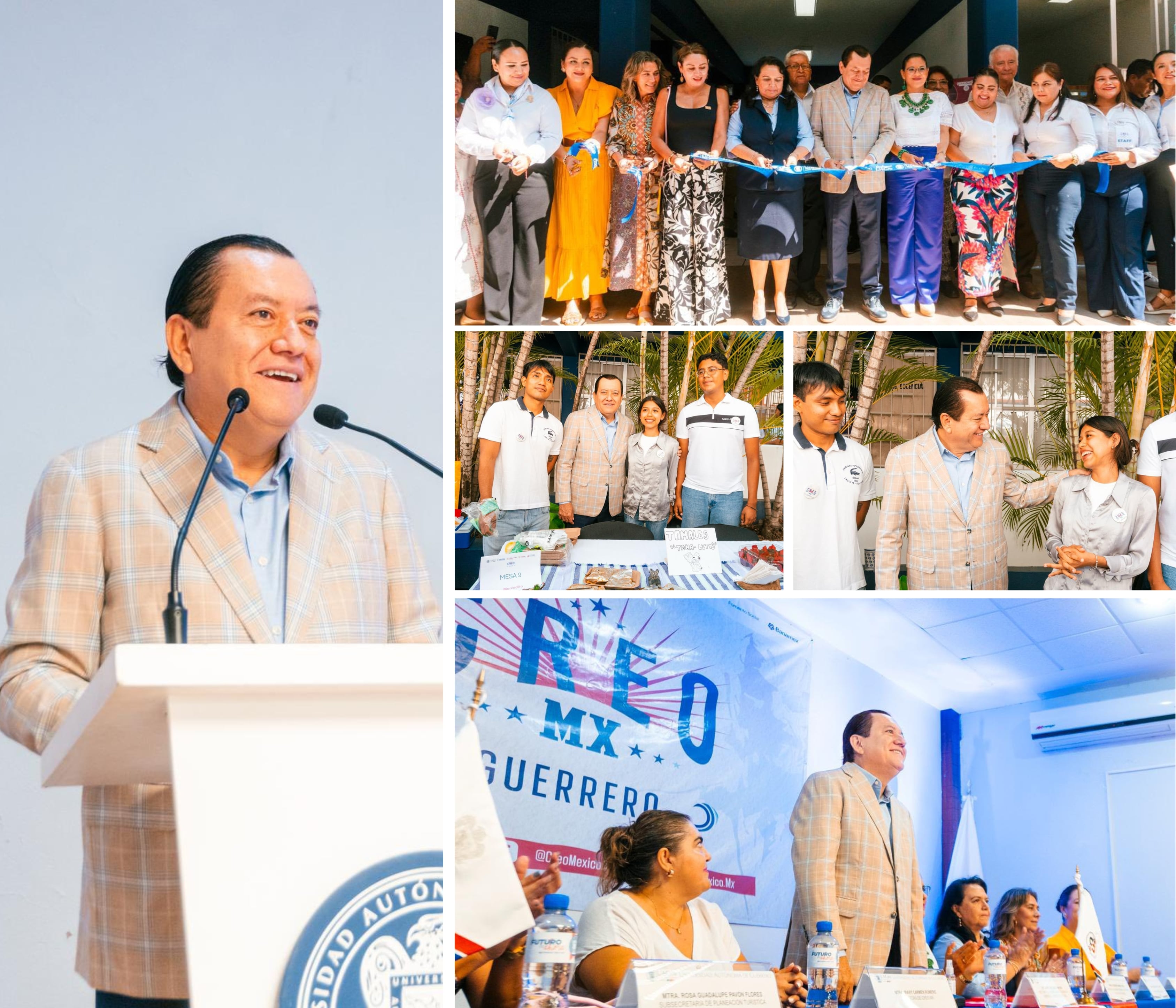 EL RECTOR JAVIER SALDAÑA INAUGURÓ “CREO MX GUERRERO” PARA IMPULSAR EL FUTURO EMPRESARIAL  