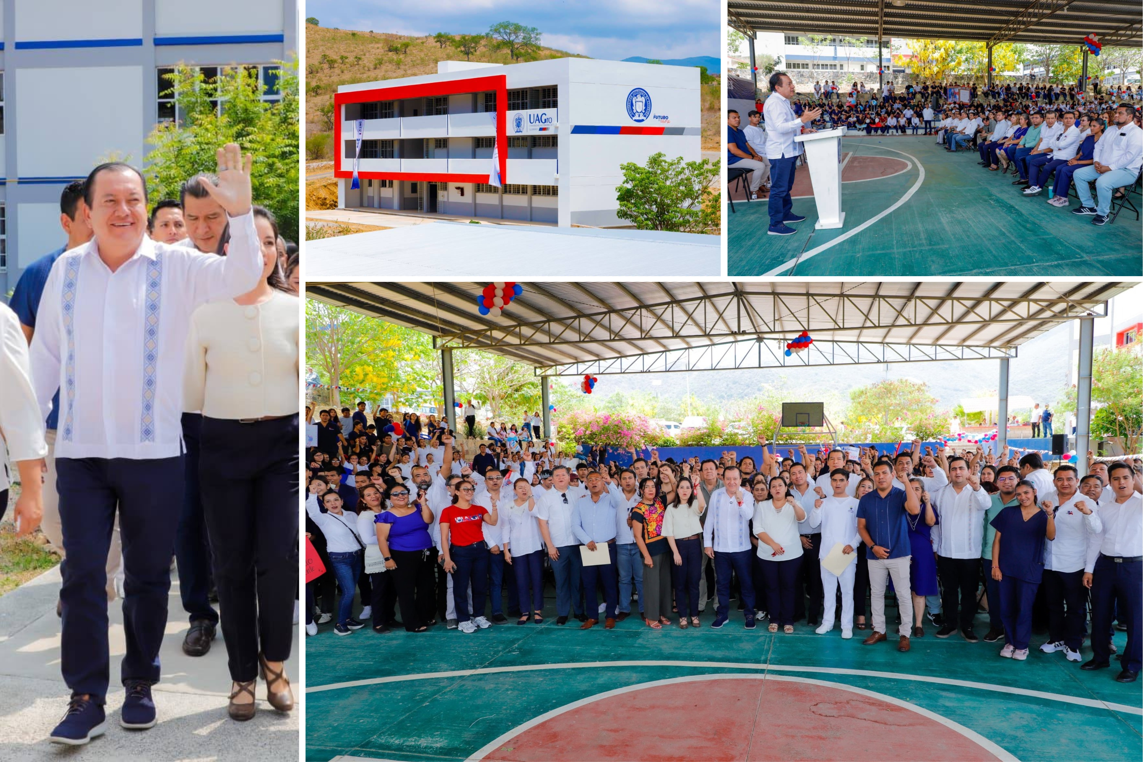    CON UNA INVERSIÓN DE 10.9 MDP INAUGURA EL RECTOR JAVIER SALDAÑA NUEVO EDIFICIO EN EL CAMPUS ZONA NORTE  