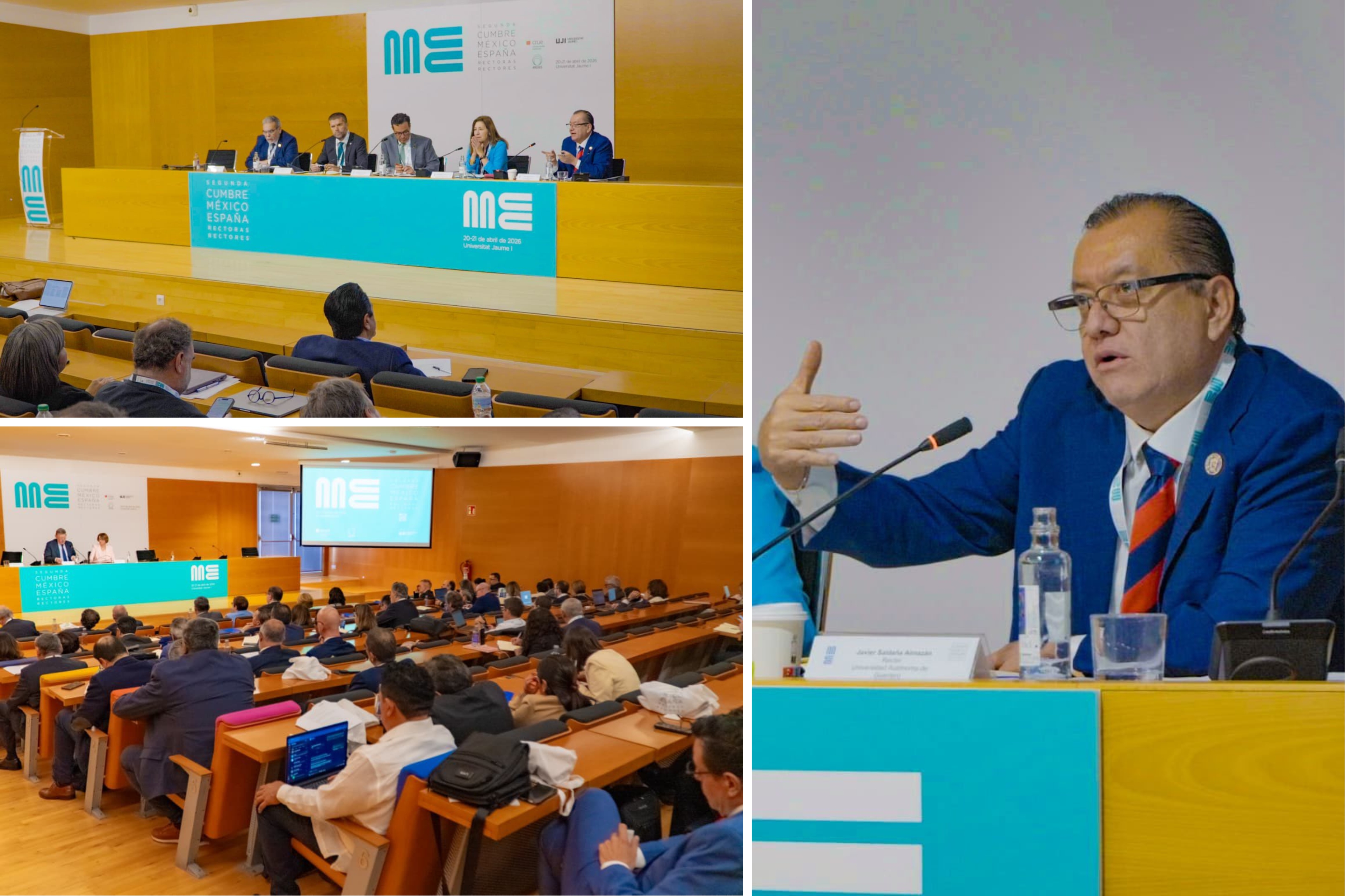 LA UAGRO PROYECTA SU MODELO DE GOBERNANZA Y TRANSPARENCIA EN LA CUMBRE DE RECTORES MÉXICO-ESPAÑA 