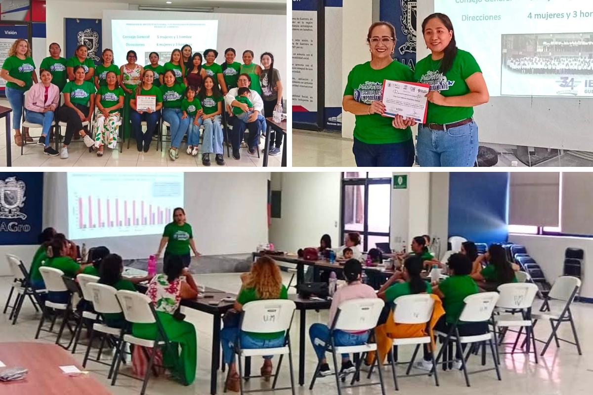 UAGRO E IEPC GUERRERO PROMUEVEN LA PARTICIPACIÓN DE LAS MUJERES GUERRERENSES EN LA VIDA POLÍTICA 
