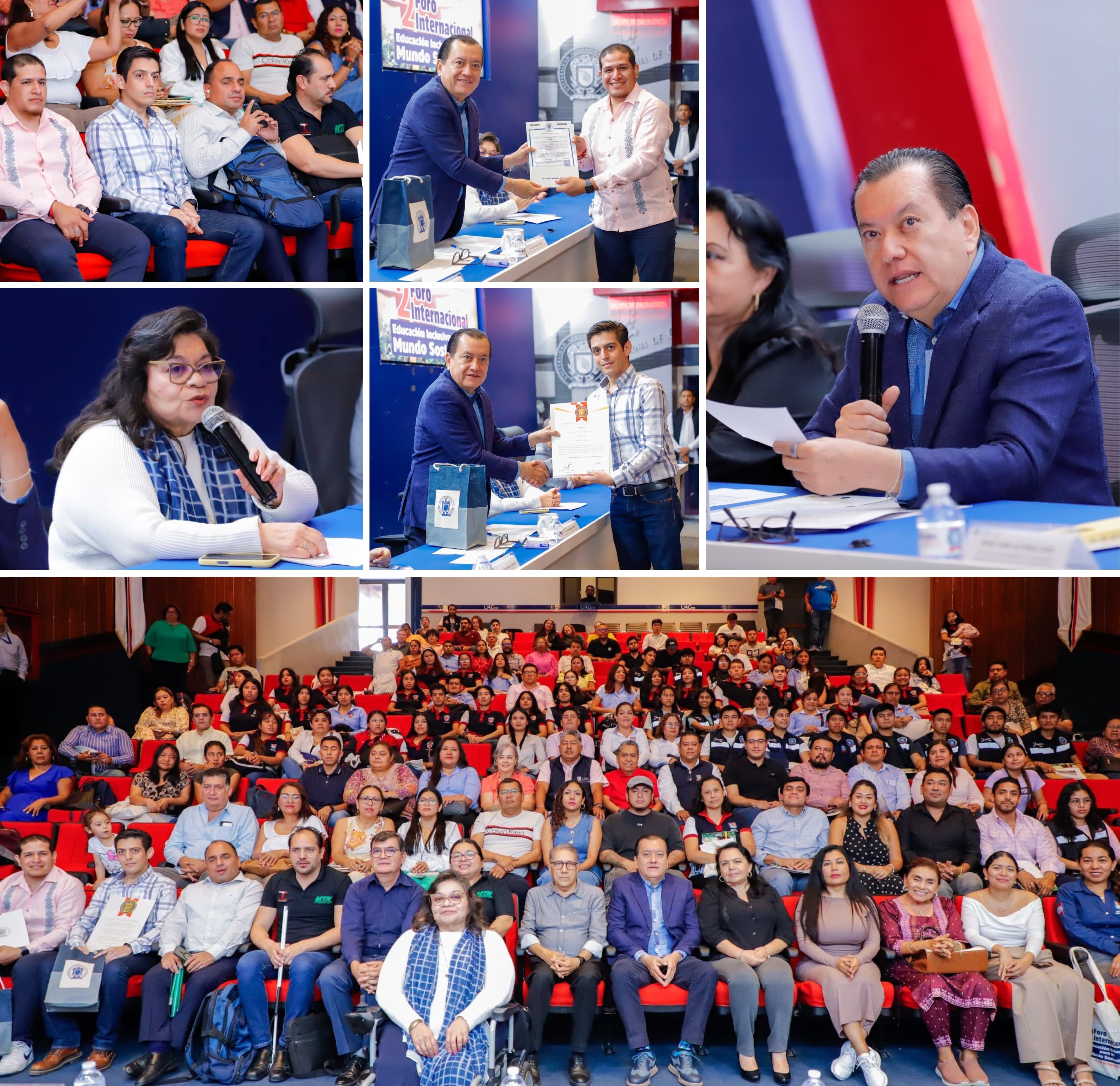    LA UAGRO CONSOLIDA SU MODELO DE INCLUSIÓN CON LA ENTREGA DE TÍTULOS PROFESIONALES A JÓVENES CON DISCAPACIDAD EN EL 2º FORO INTERNACIONAL “EDUCACIÓN INCLUSIVA PARA UN MUNDO SOSTENIBLE” 