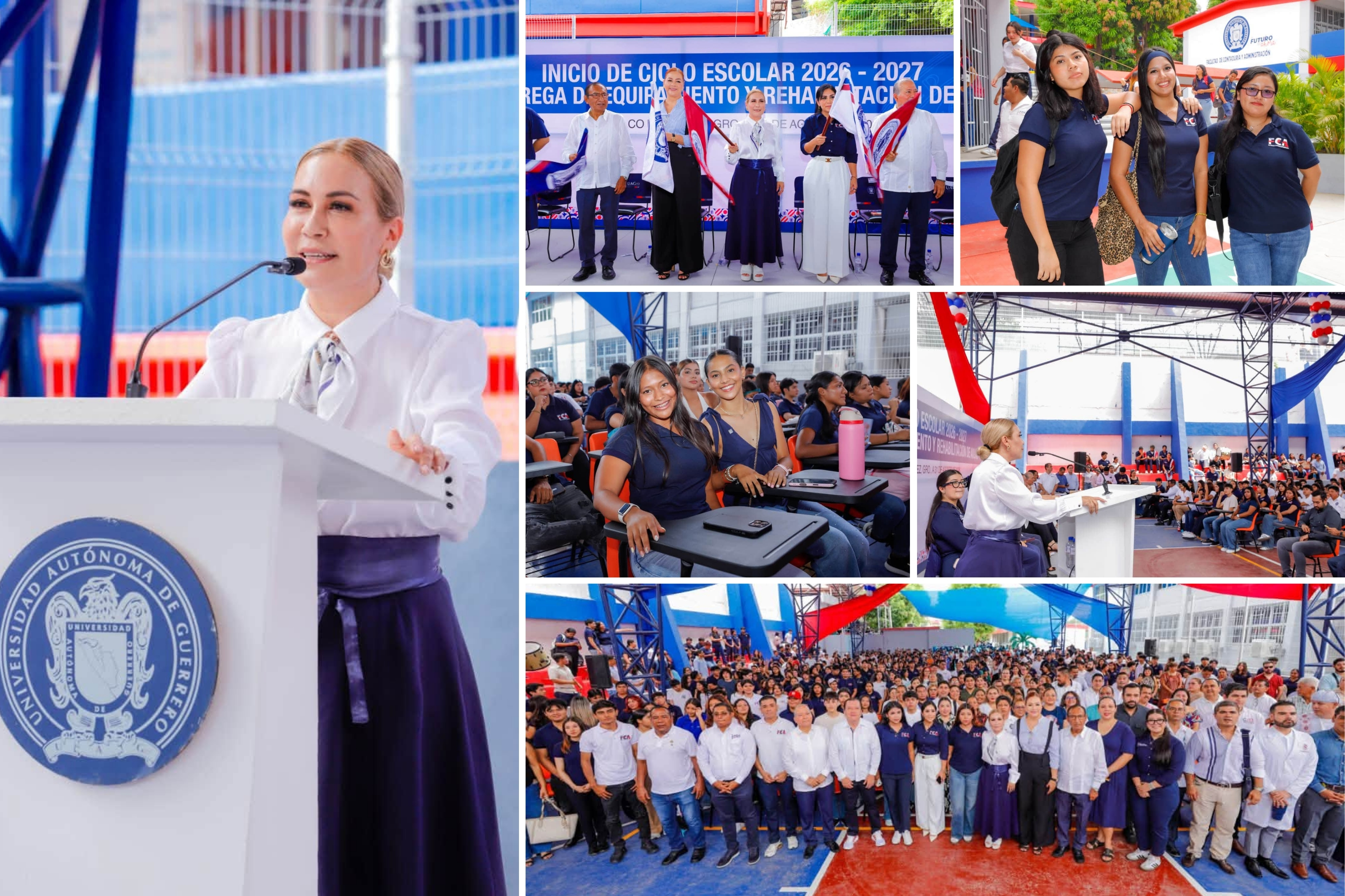 DA LA UAGRO LA BIENVENIDA A MÁS DE 23 MIL ESTUDIANTES EN EL INICIO DEL CICLO ESCOLAR 2026-2027 
