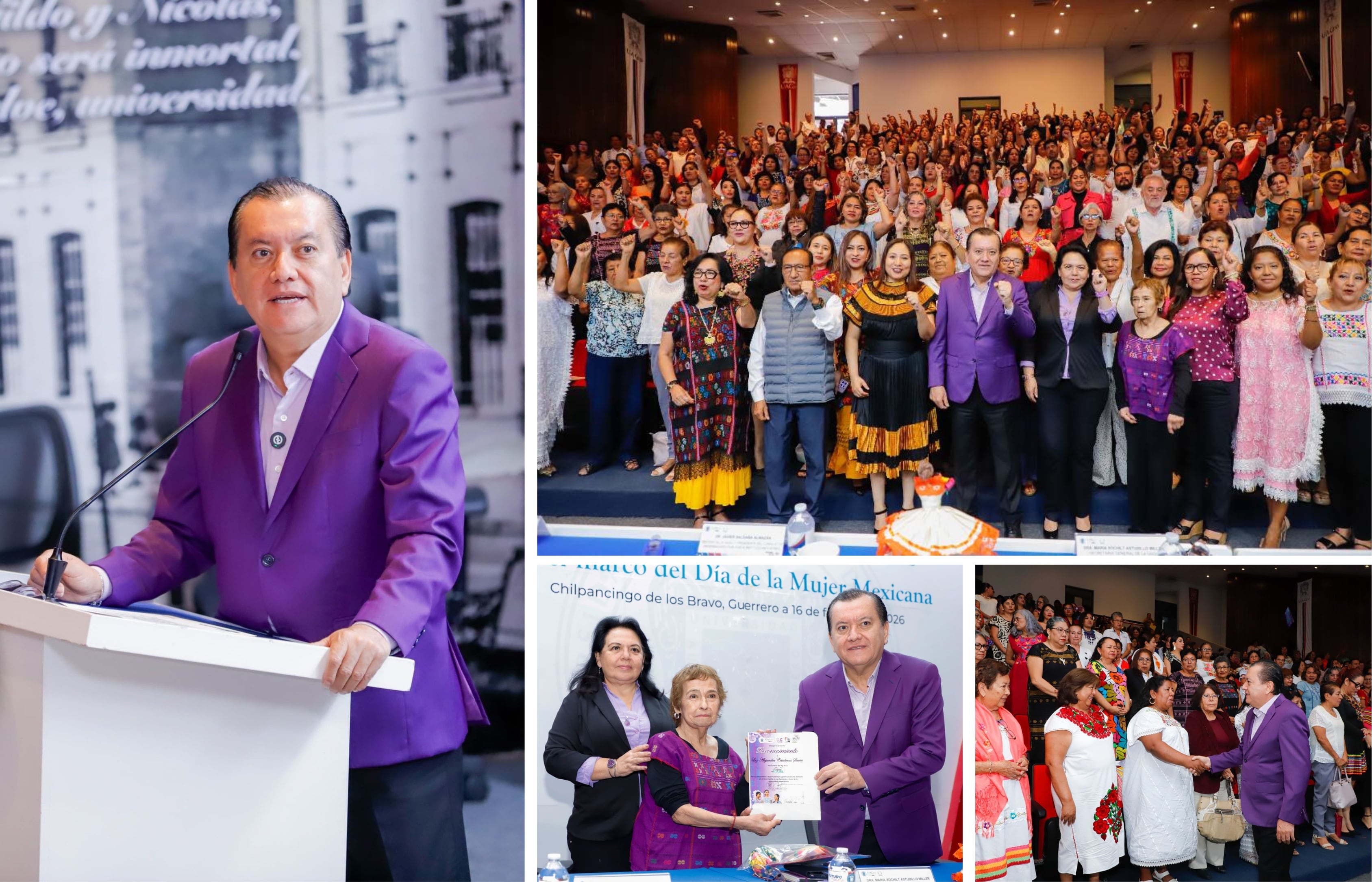 COMPROMISO CON LA EQUIDAD: LA UAGRO RECONOCE LA CONTRIBUCIÓN DE LAS MUJERES EN LA VIDA UNIVERSITARIA 