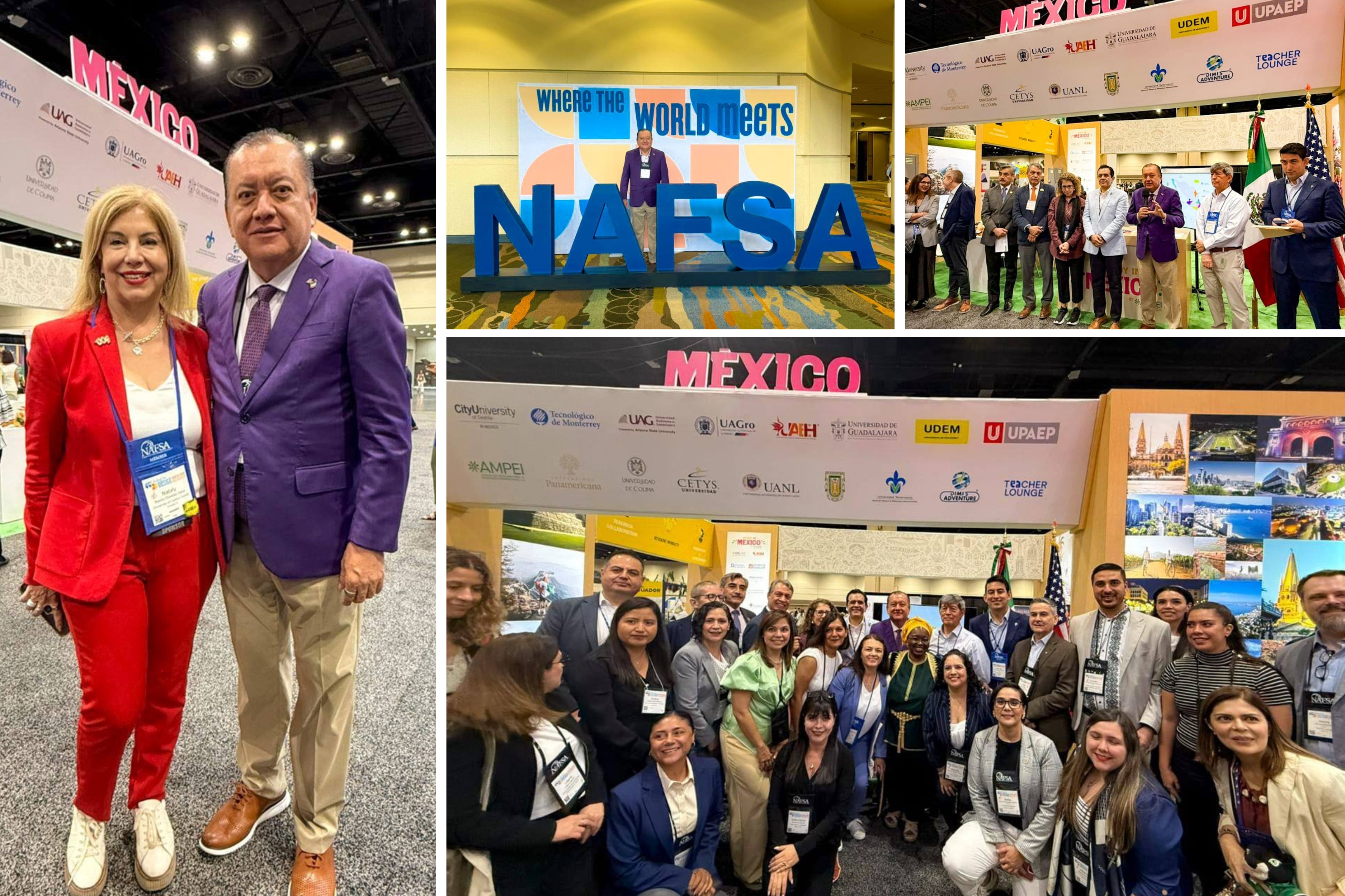 UAGRO EN LA ESCENA GLOBAL: JAVIER SALDAÑA IMPULSA NUEVAS ALIANZAS ACADÉMICAS EN LA CUMBRE NAFSA 2026 