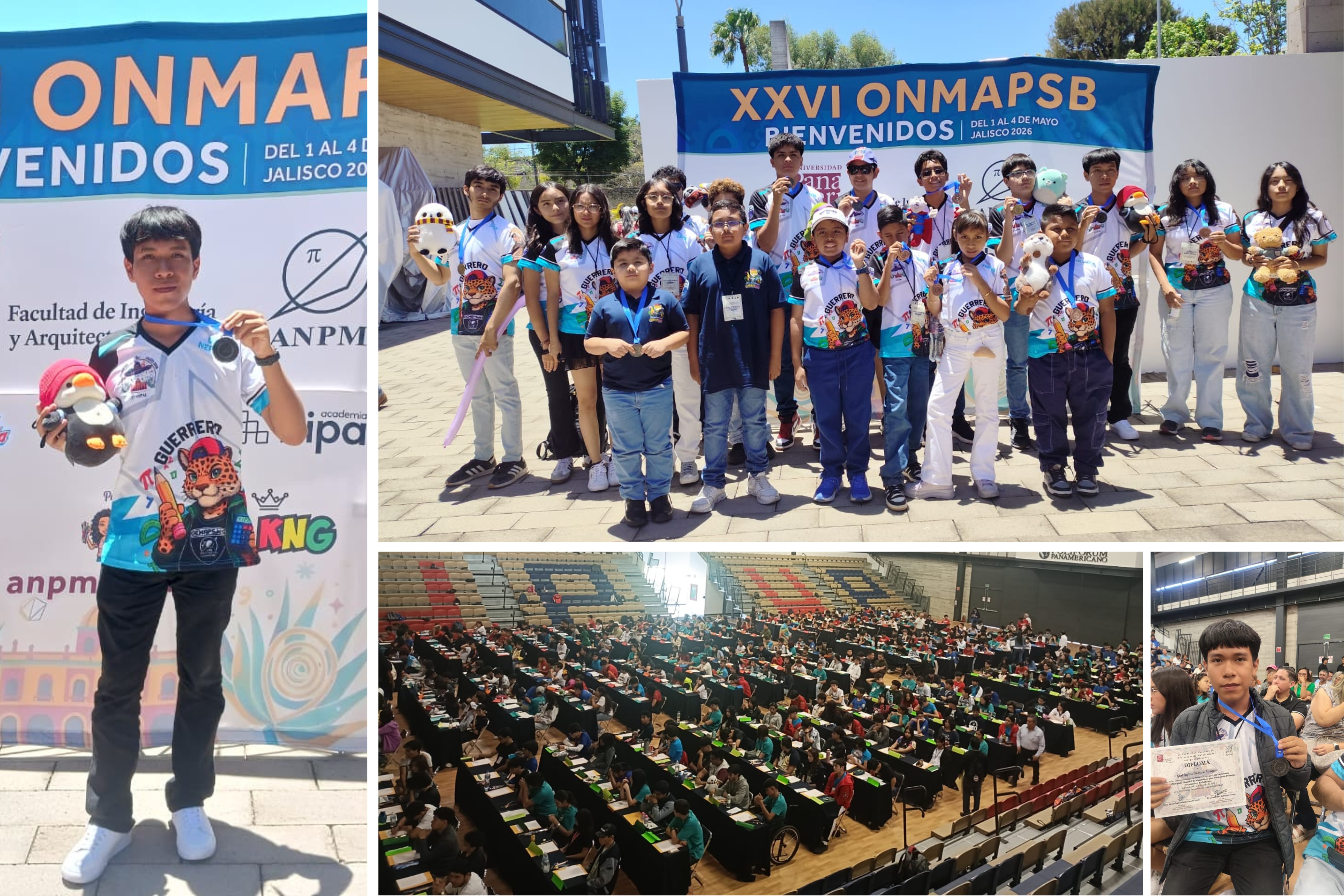 ESTUDIANTE DE LA PREPARATORIA NO.9 TRIUNFA CON MEDALLA DE PLATA EN LA OLIMPIADA NACIONAL DE MATEMÁTICAS 2026 