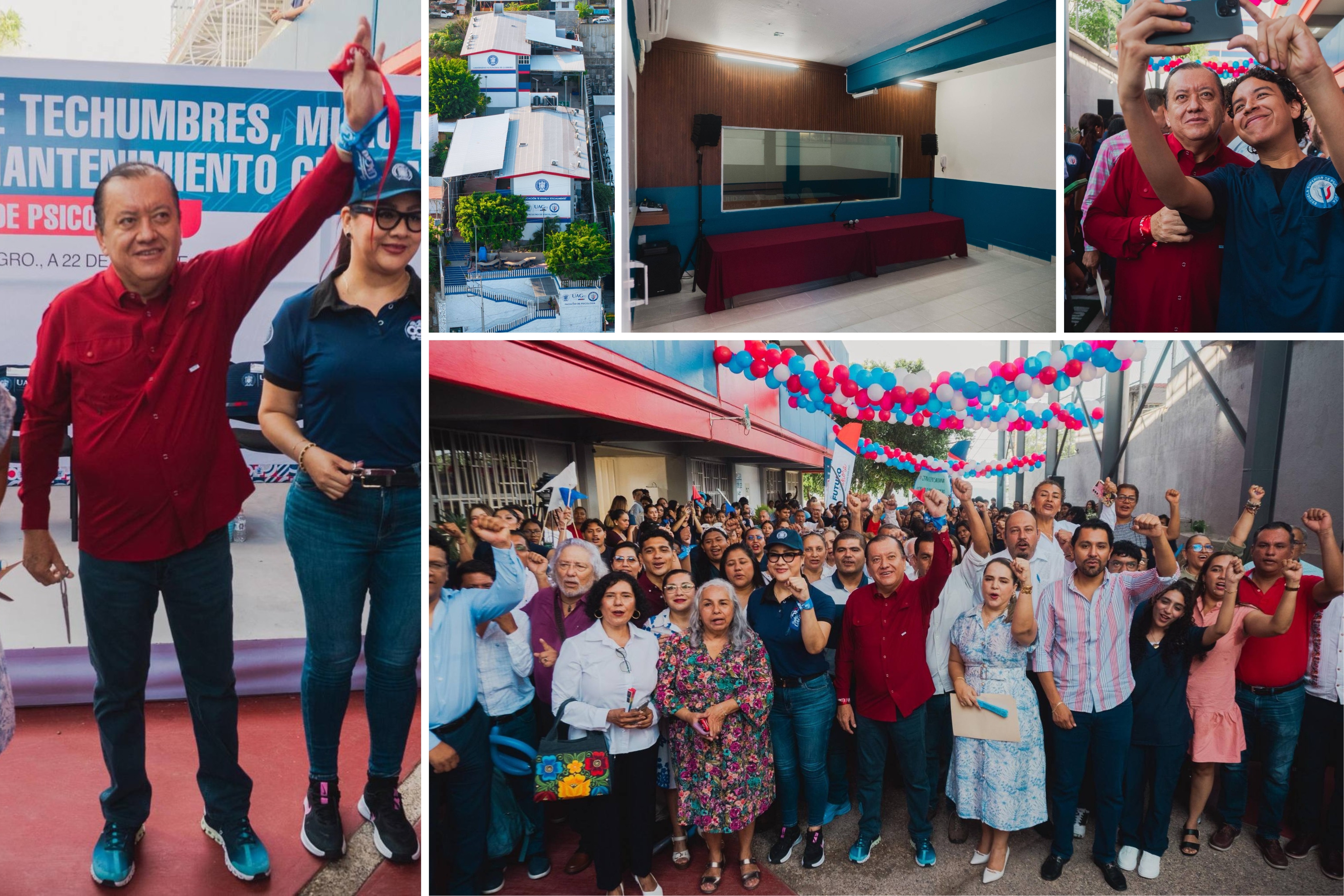LA UAGRO MODERNIZA LA FACULTAD DE PSICOLOGÍA EN ACAPULCO CON INVERSIÓN PÚBLICA DE 5 MDP 