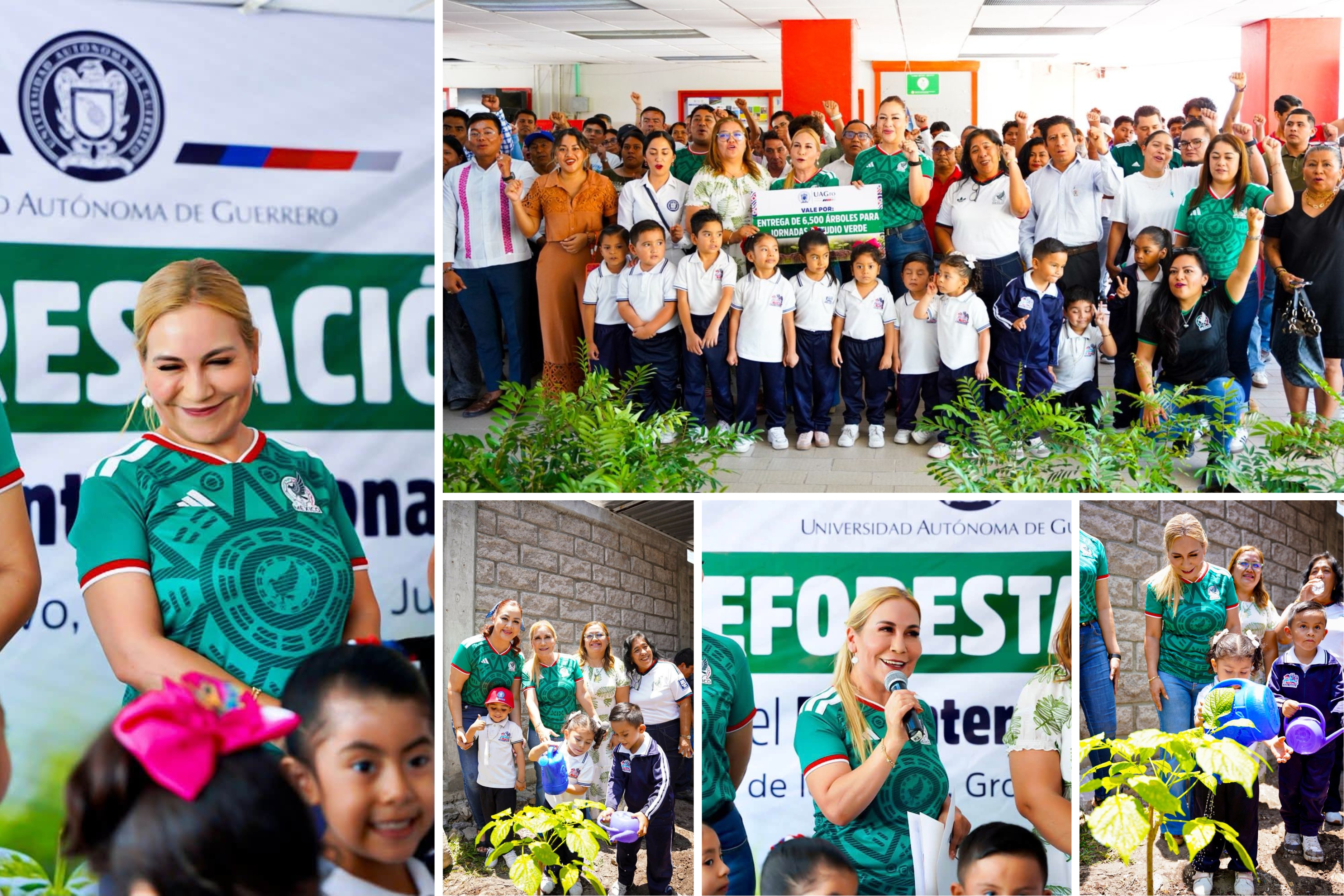 RECTORÍA DE LA UAGRO PROMUEVE EL CUIDADO AMBIENTAL CON JORNADA DE REFORESTACIÓN 