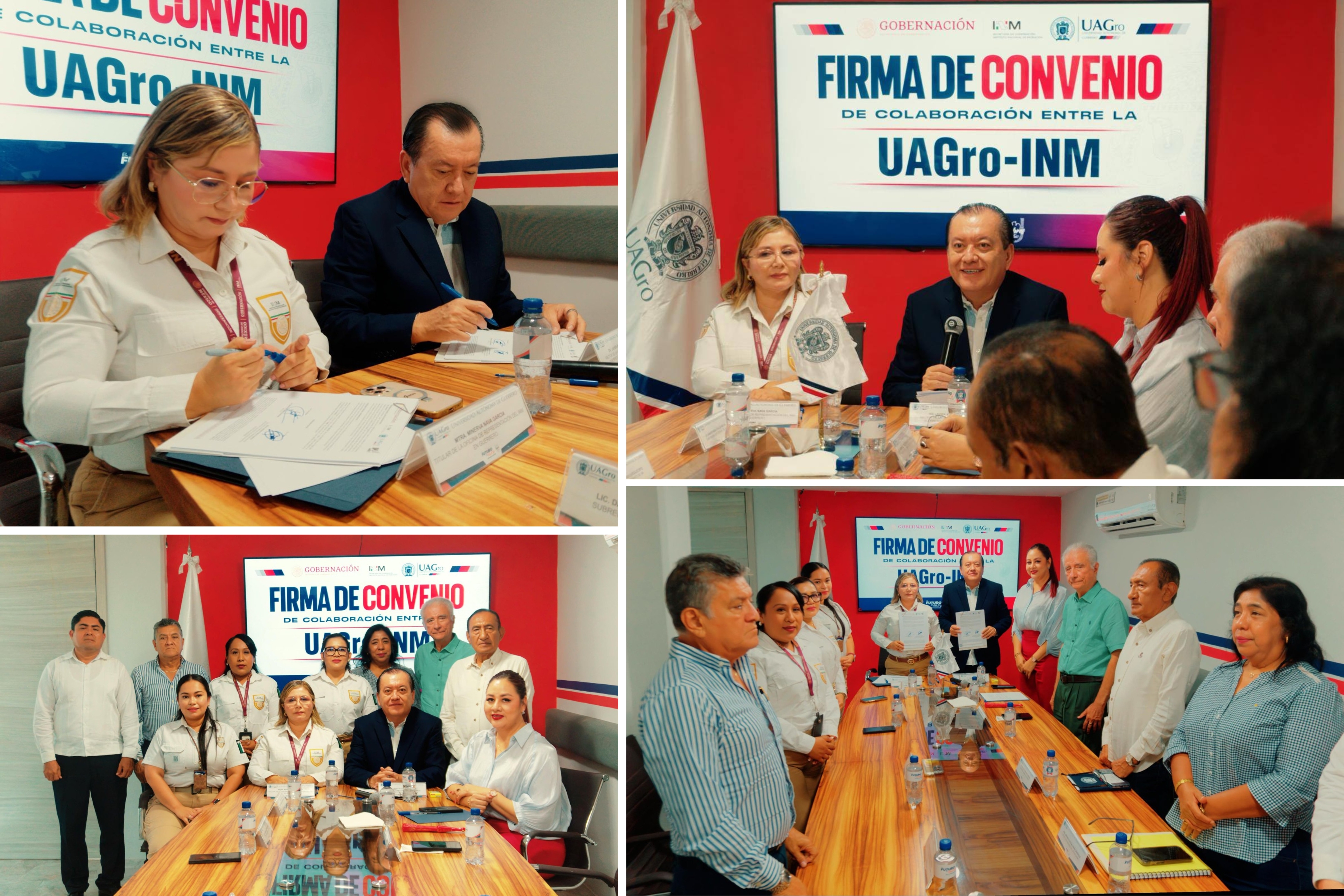 LA UAGRO Y LA REPRESENTACIÓN DEL INSTITUTO NACIONAL DE MIGRACIÓN EN GUERRERO FIRMAN CONVENIO PARA PRÁCTICAS Y SERVICIO SOCIAL 