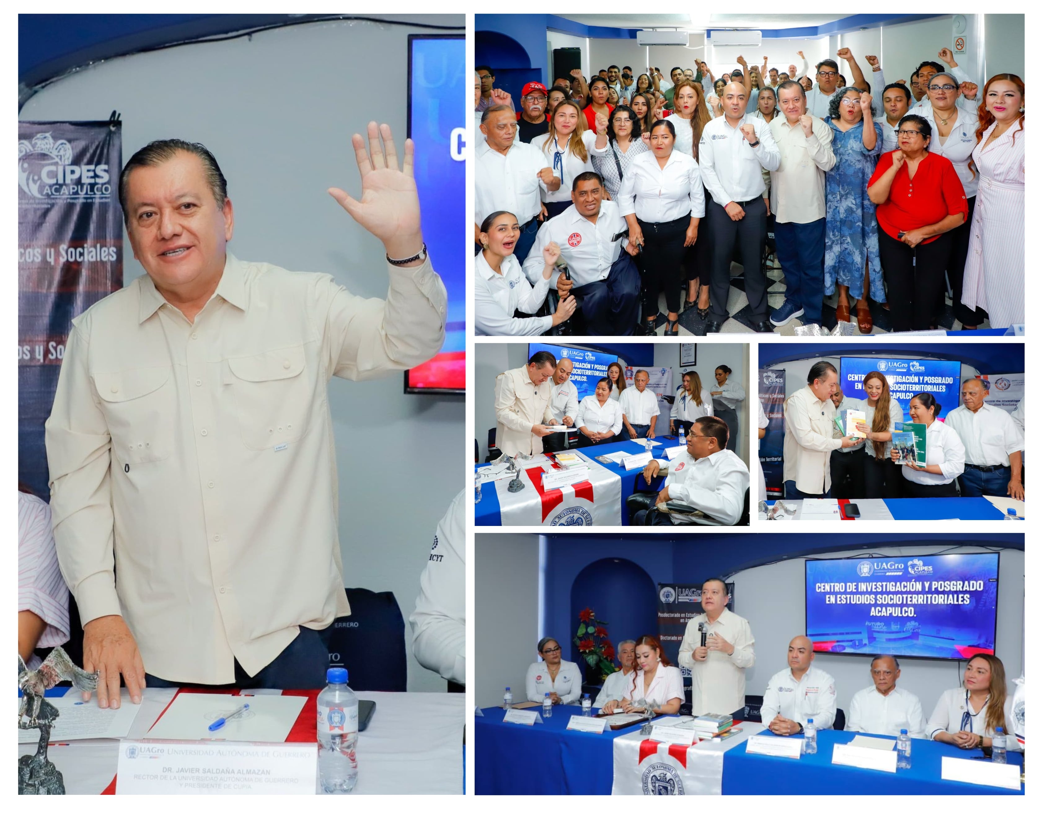 VISITA EL DR. JAVIER SALDAÑA EL CIPES ACAPULCO: FORTALECE DIVULGACIÓN CIENTÍFICA EN ESTUDIOS CLAVE PARA GUERRERO