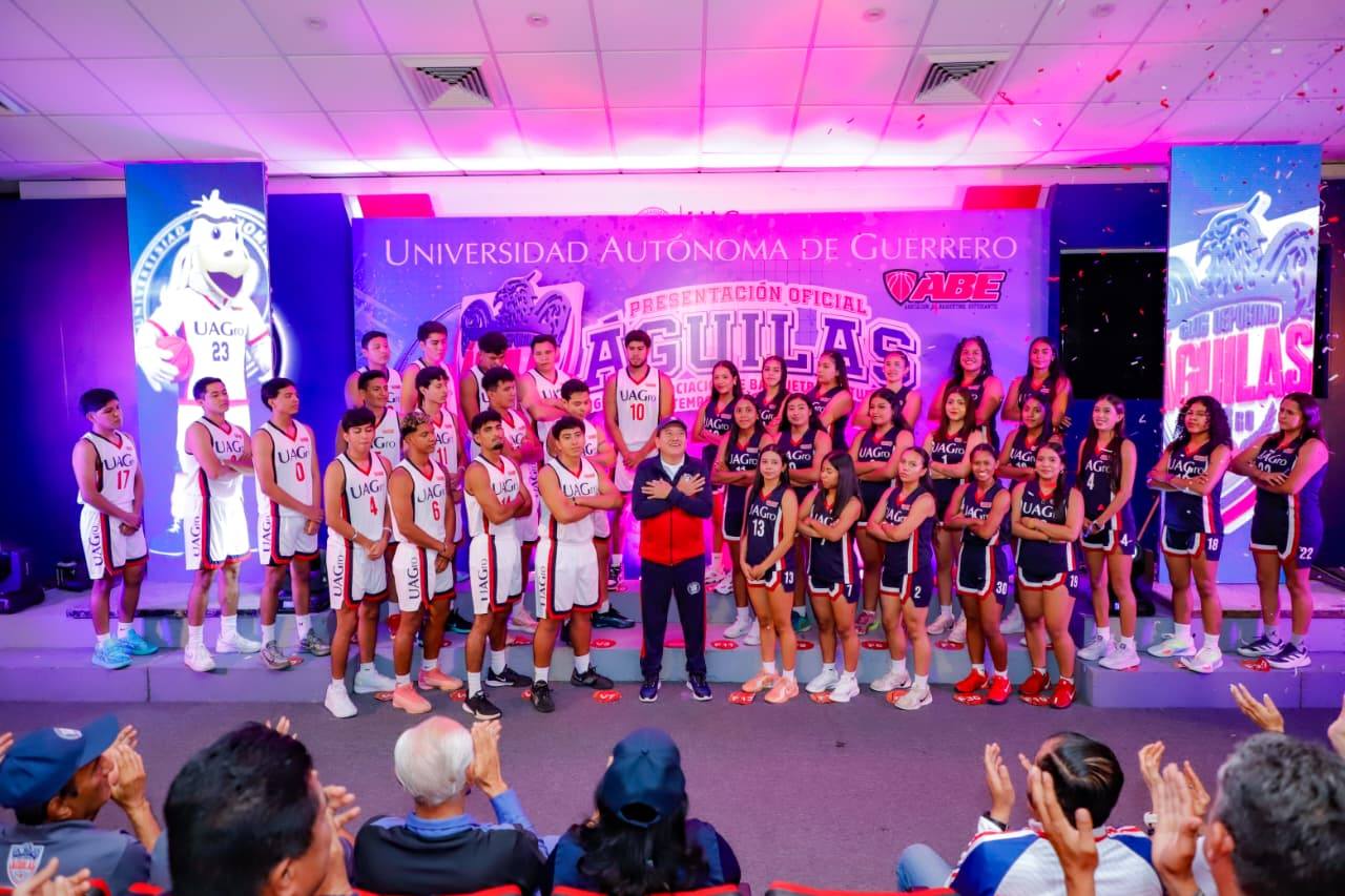 LOGRO HISTÓRICO PARA EL DEPORTE UNIVERSITARIO EN GUERRERO: LA UAGRO DEBUTA CON EQUIPOS FEMENIL Y VARONIL DE BÁSQUETBOL EN LA LIGA ABE 