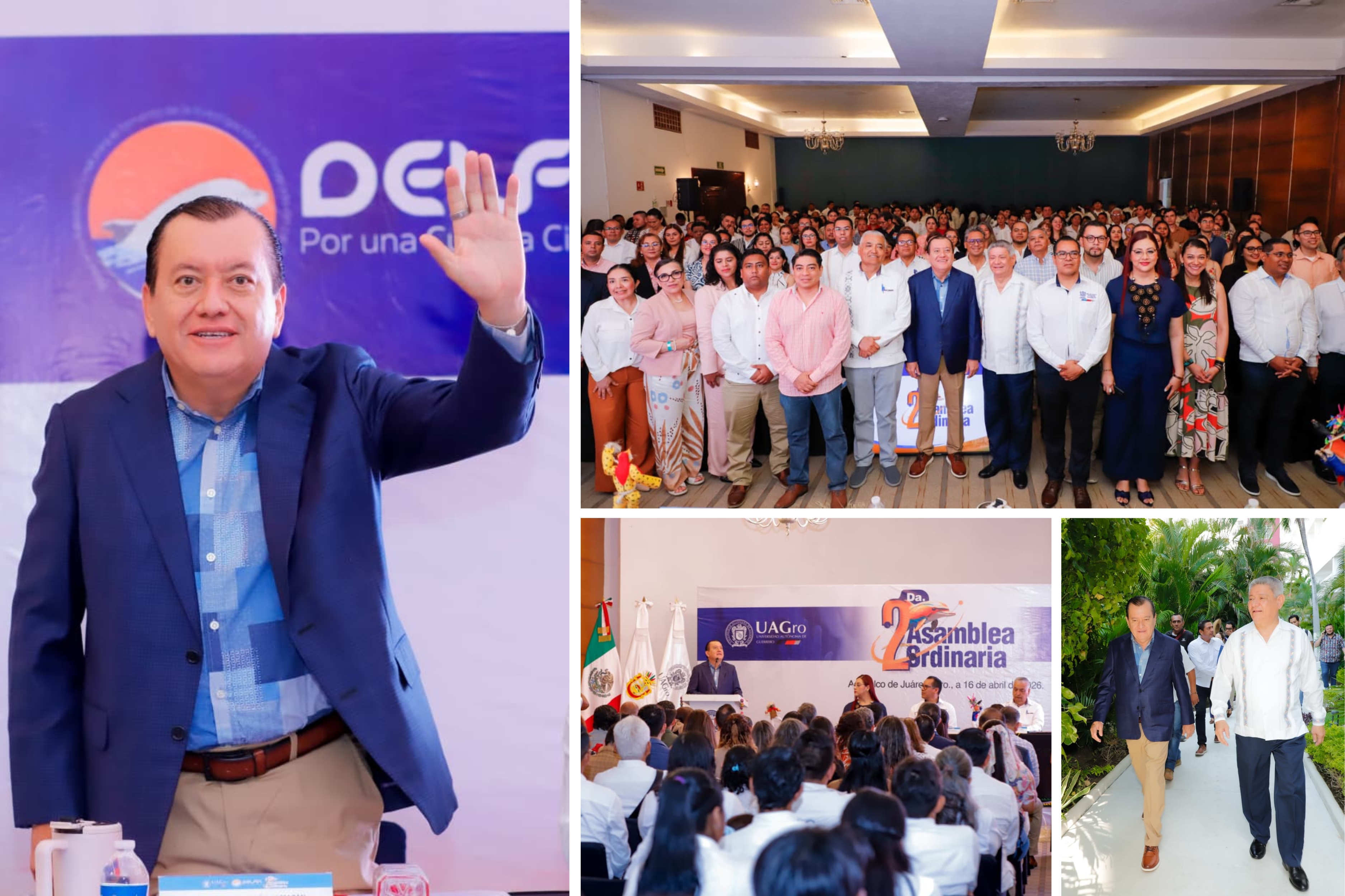 LA UAGRO SE CONSOLIDA COMO REFERENTE CIENTÍFICO COMO SEDE DE LA SEGUNDA ASAMBLEA DEL PROGRAMA DELFÍN 