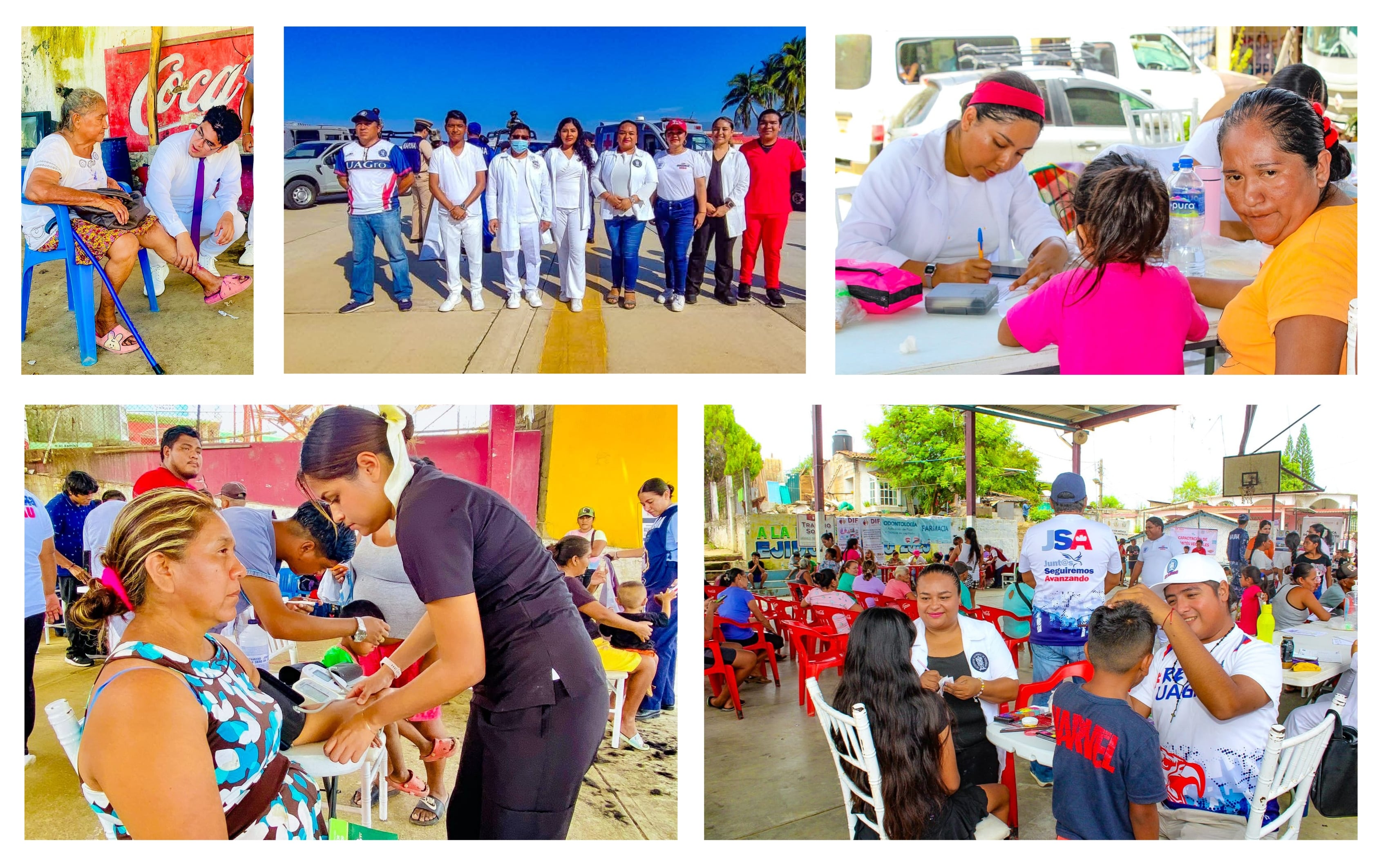 SE SUMA LA UAGRO AL GOBIERNO ESTATAL PARA FORTALECER LA ATENCIÓN COMUNITARIA CON BRIGADAS MULTIDISCIPLINARIAS EN LOCALIDADES DE ACAPULCO