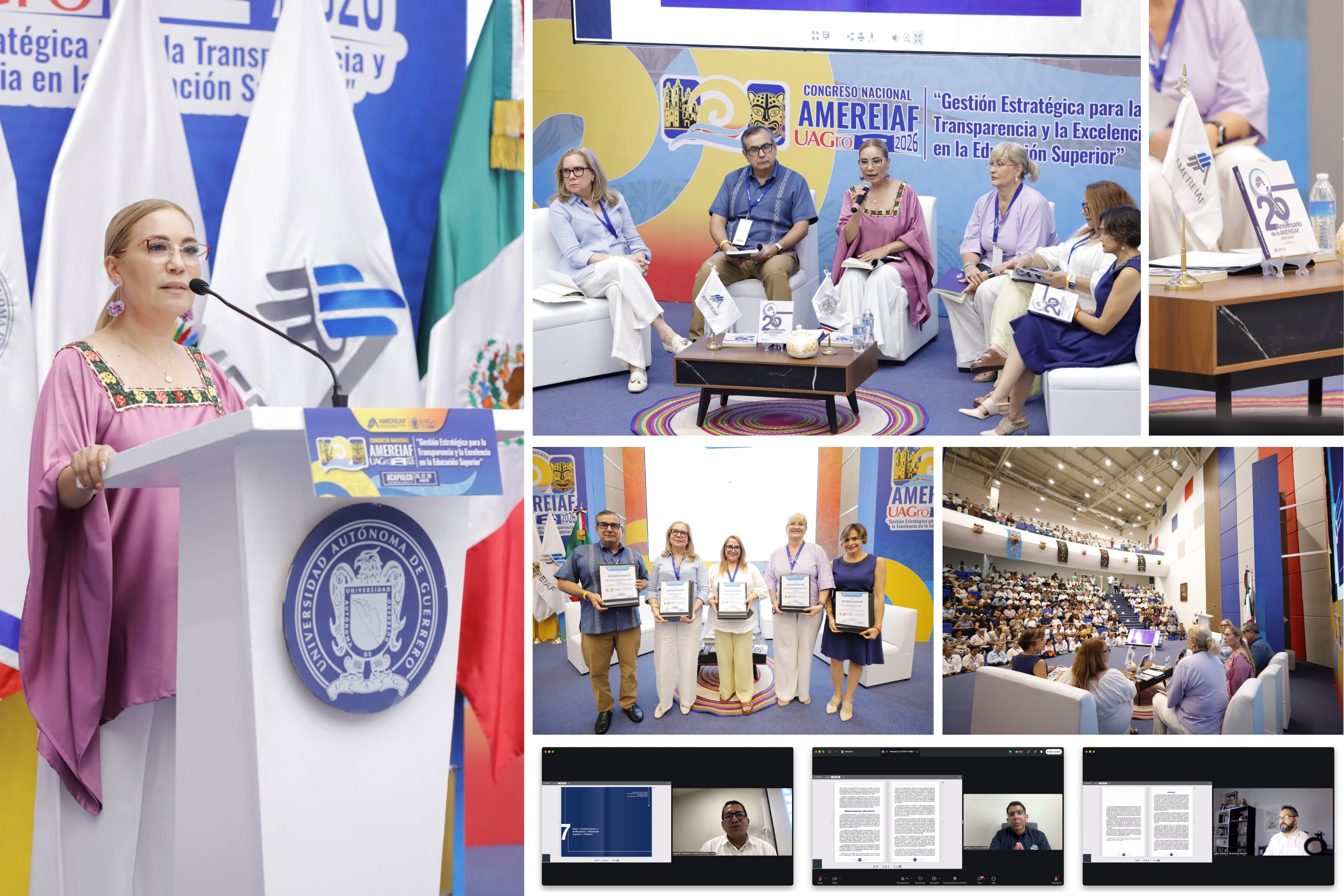 DIÓ INICIO EL CONGRESO NACIONAL AMEREIAF 2026 TENIENDO COMO SEDE A LA UAGRO 