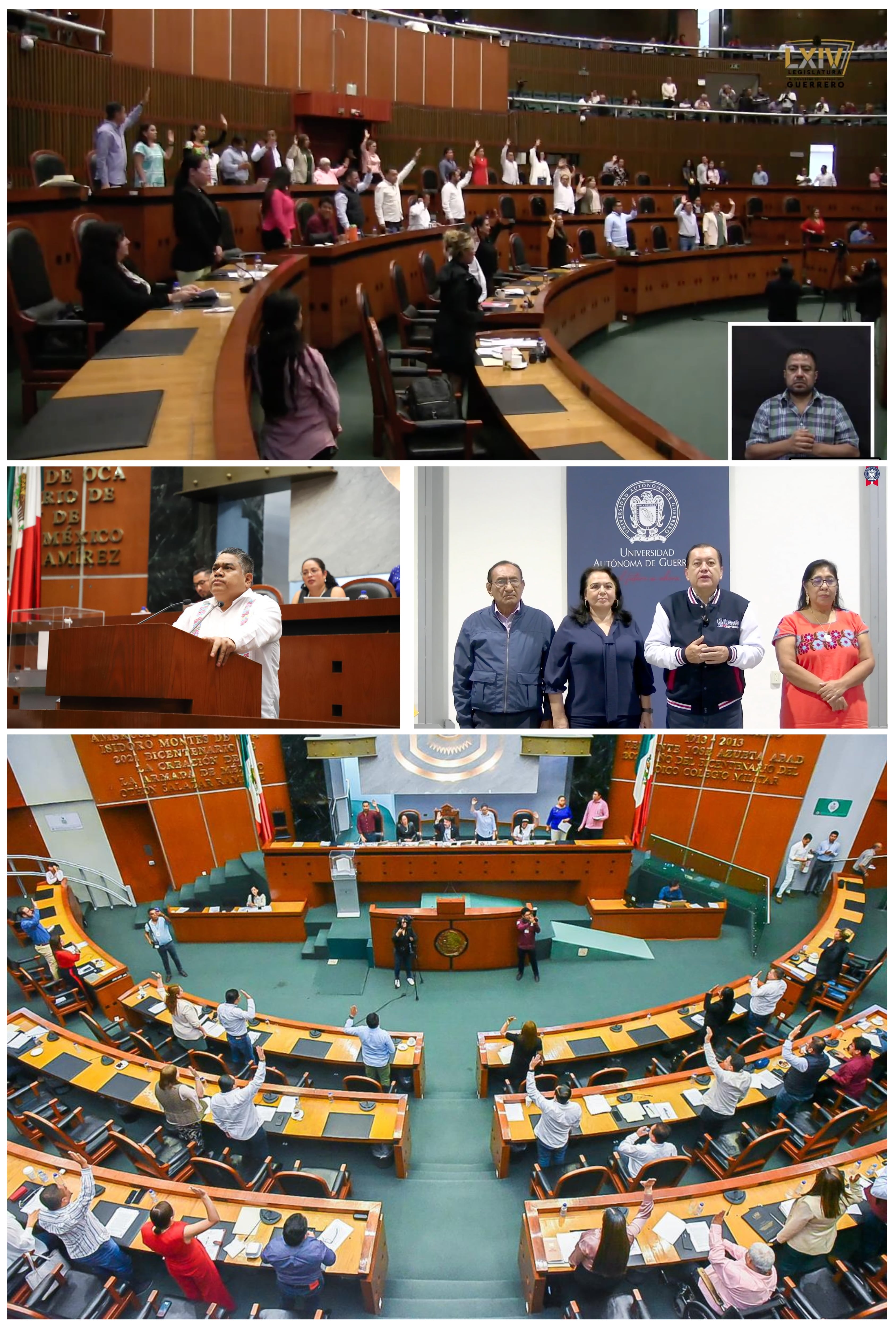    LA REFORMA UNIVERSITARIA DE LA UAGRO FUE APROBADA 