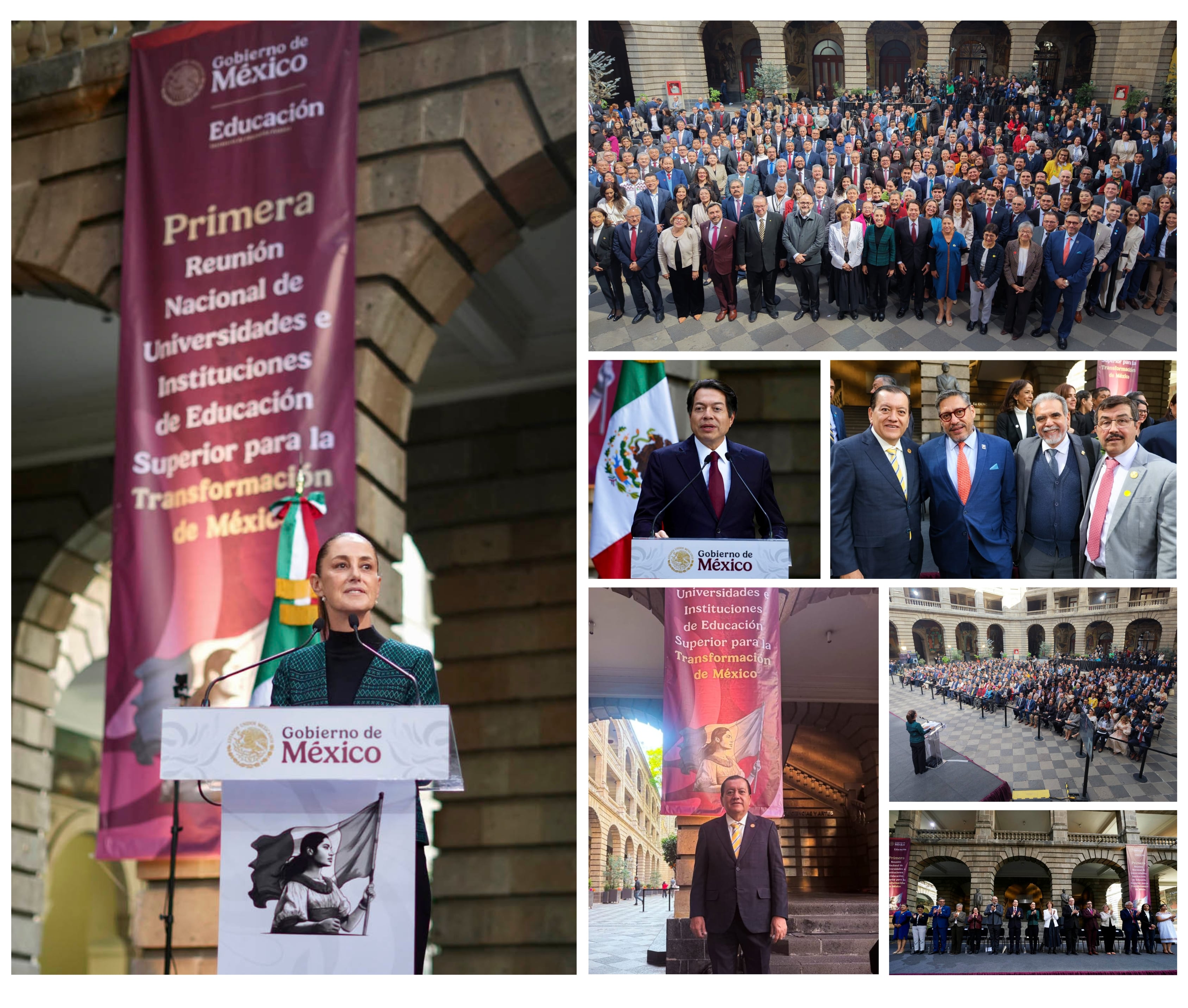 PARTICIPA EL RECTOR JAVIER SALDAÑA EN LA PRIMERA REUNIÓN NACIONAL DE EDUCACIÓN SUPERIOR﻿: CONVOCADA POR LA PRESIDENTA CLAUDIA SHEINBAUM 