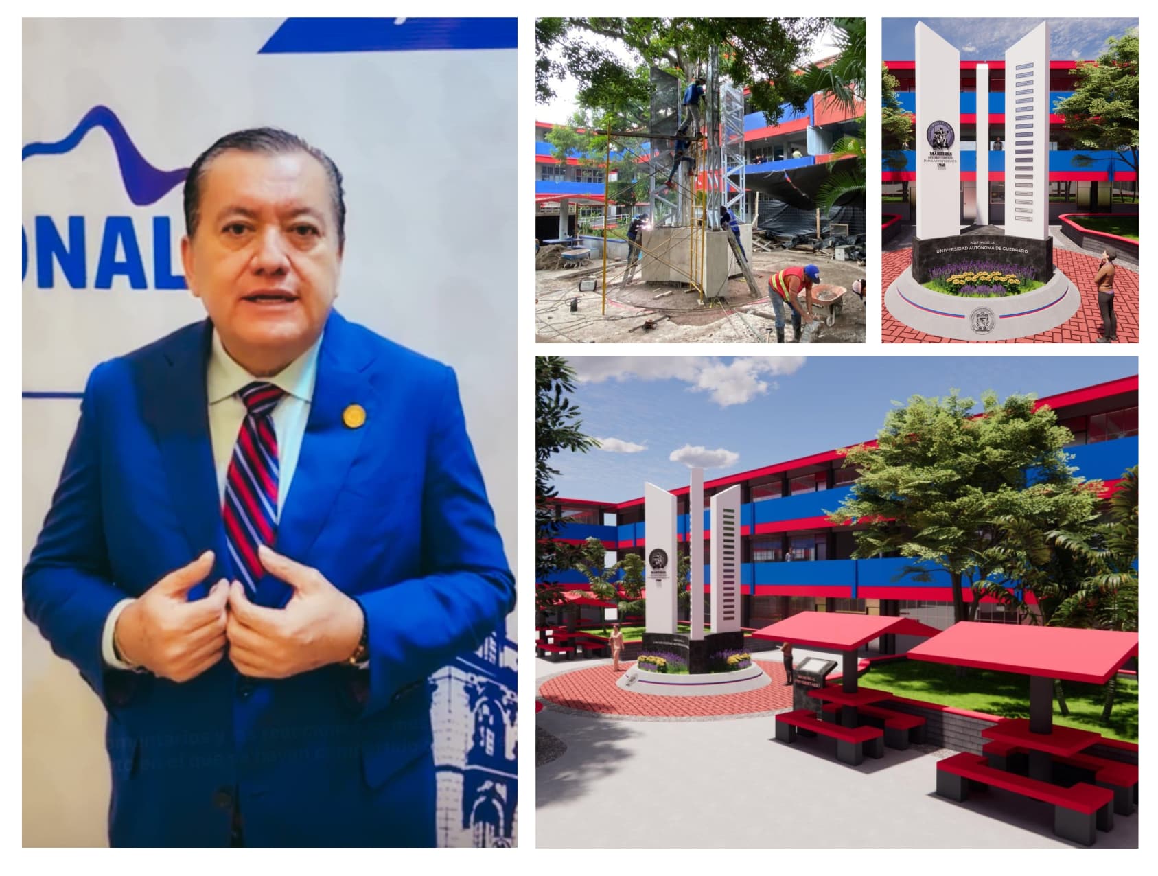 LA UNIVERSIDAD AUTÓNOMA DE GUERRERO DEVELARÁ MEMORIAL UNIVERSITARIO EN HOMENAJE A LOS CAÍDOS DE 1960  