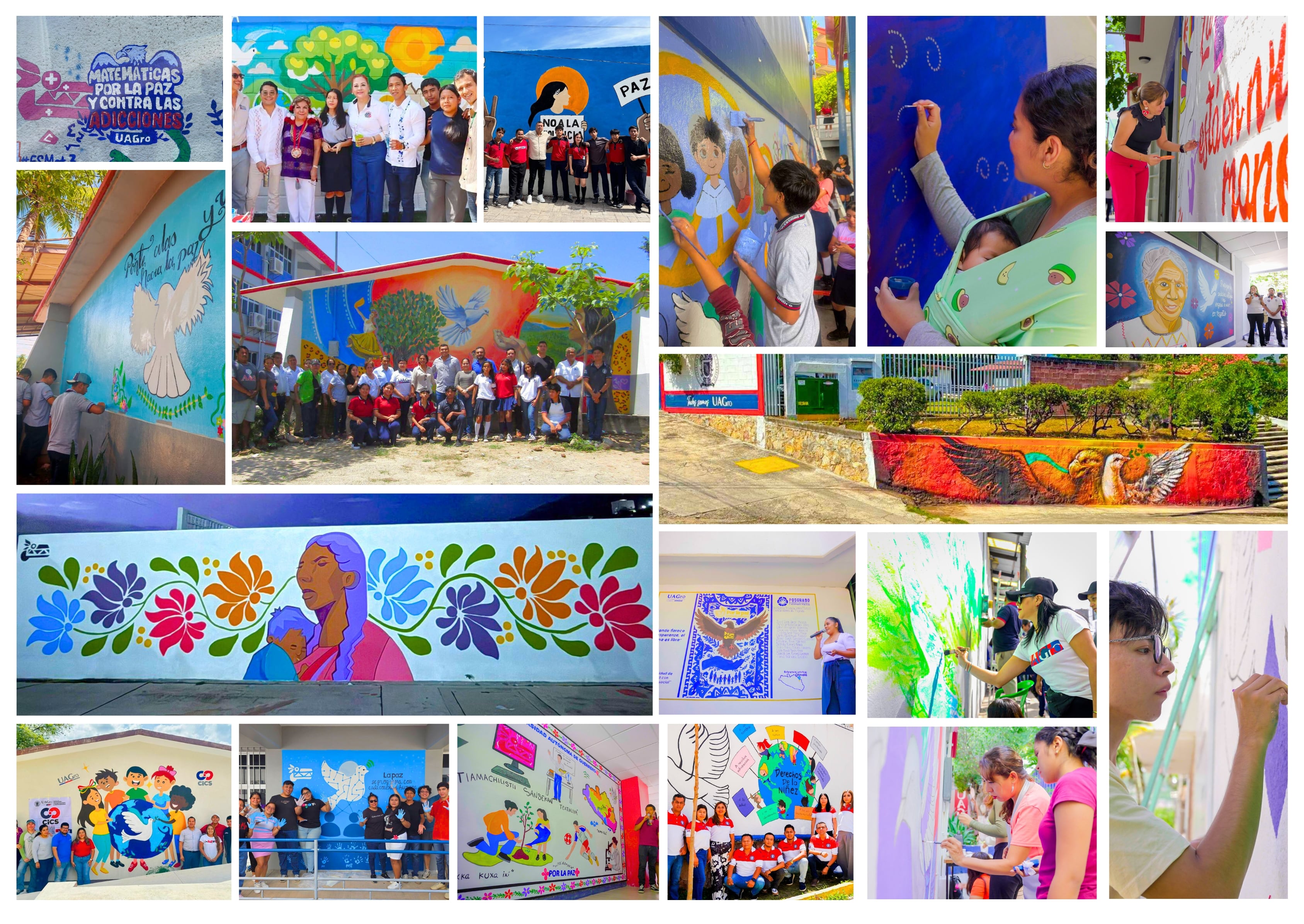 MÁS DE 5 MIL UNIVERSITARIOS PARTICIPAN EN LA “2ª JORNADA NACIONAL DE TEQUIOS Y MURALES: ARTE QUE TRANSFORMA” CON MÁS DE 100 ESPACIOS INTERVENIDOS
